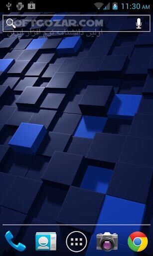 دانلود Digital Flux 1.3.0 for Android +2.1 - دانلود مکعب های دیجیتالی برای اندروید - سافت گذر