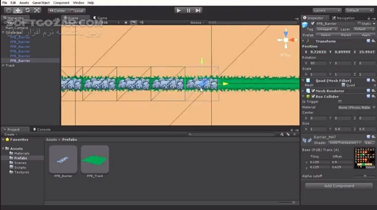 دانلود Digital Tutors – 2D Racing Game Series in Unity - Volume 1-2-3-4-5 - دانلود فیلم آموزش ساخت بازی دوبعدی مسابقه ای - بخش 1 ، 2 ، 3 ، 4 و 5 - سافت گذر