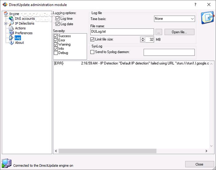دانلود DirectUpdate 4.8.1 Build 7 - دانلود به‌روزرسانی خودکار دی‌ان‌اس در زمان تغییر آی‌پی - سافت گذر