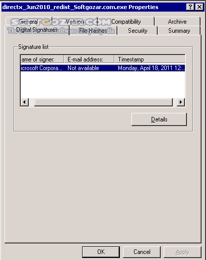 دانلود DirectX 9.29.1974 - June 2010 - April 2011 - دانلود آخرین نسخه DirectX برای اجرای بهتر بازی های کامپیوتری  - سافت گذر