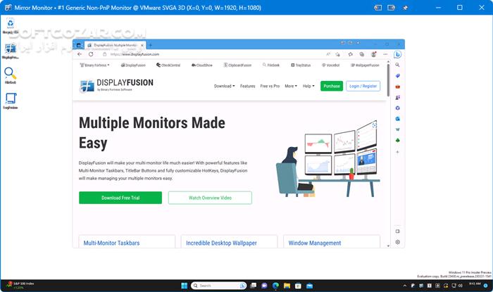 دانلود DisplayFusion Pro 12.0.1 - دانلود مدیریت چند مانیتور در ویندوز - سافت گذر