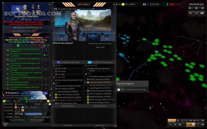 دانلود Distant Worlds 2 v1.0.8.6 - دانلود بازی استراتژیک برای کامپیوتر - سافت گذر