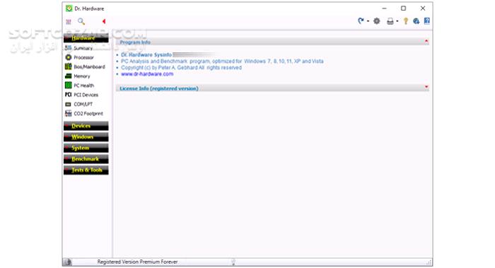 دانلود Dr.Hardware 2026 v26.0.0 - دانلود تحلیل سخت افزار - سافت گذر