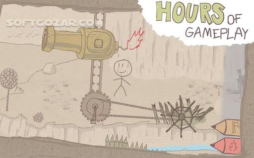 دانلود Draw a Stickman: EPIC 1 v1.4.3.113 / EPIC 2 v1.1.1.554 for Android +2.3 - دانلود بازی نقاشی آدمک برای اندروید - سافت گذر