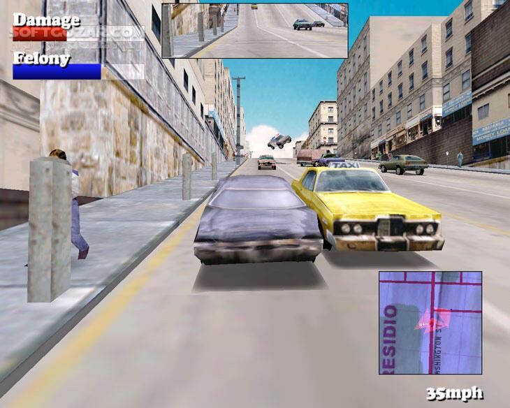 دانلود Driver - دانلود بازی درایور - نسخه کامپیوتر، منتشر شده در سال 2000 - سافت گذر