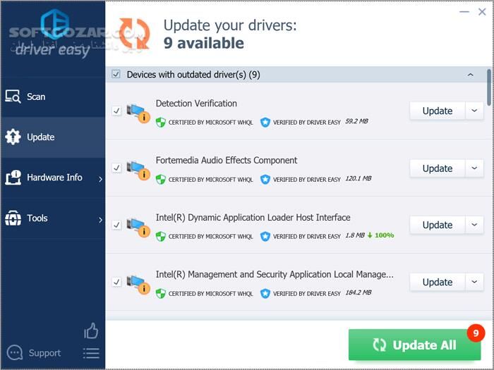 دانلود Driver Easy Professional 7.1.1 Build 3510 - دانلود آپدیت اتوماتیک درایورها - سافت گذر