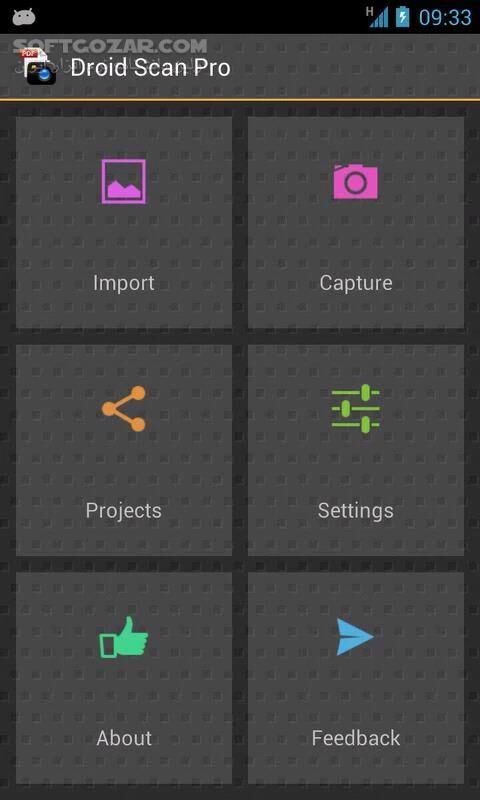 دانلود Droid Scan Pro 6.5.1 for Android +4.0 - دانلود اسکنر موبایل و ساخت PDF برای اندروید - سافت گذر