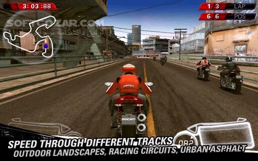دانلود Ducati Challenge 1.20 for Android +2.3 - دانلود مسابقات موتور سواری دوکاتی برای اندروید - سافت گذر