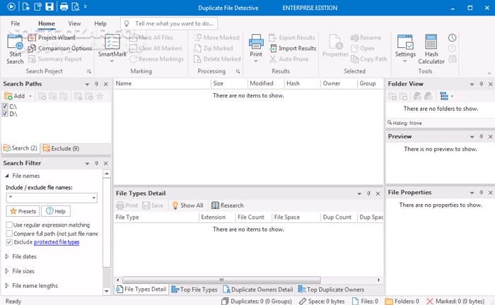 دانلود Duplicate File Detective 7.3.91 Professional + Enterprise + Server Edition - دانلود نرم‌افزار پیدا کردن و حذف فایل های تکراری - سافت گذر
