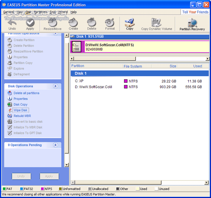 دانلود EaseUS Partition Master 19.23.0 Build 202512171740 All Edition + WinPE - دانلود پارتیشن بندی هارد - سافت گذر