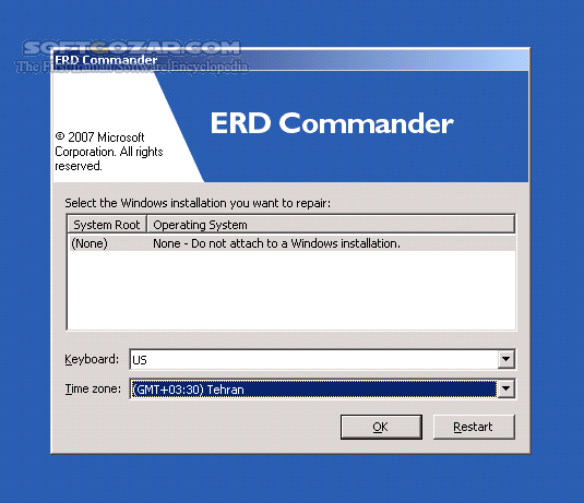 دانلود ERD Commander 5.0 - 6.0 - 6.5 x86/x64 - دانلود نسخه جدید ابزاری شناخته شده و معروف برای تعمیر ویندوز و بازگردانی آن - سافت گذر