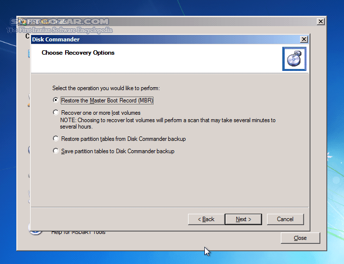 دانلود ERD Commander 5.0 - 6.0 - 6.5 x86/x64 - دانلود نسخه جدید ابزاری شناخته شده و معروف برای تعمیر ویندوز و بازگردانی آن - سافت گذر