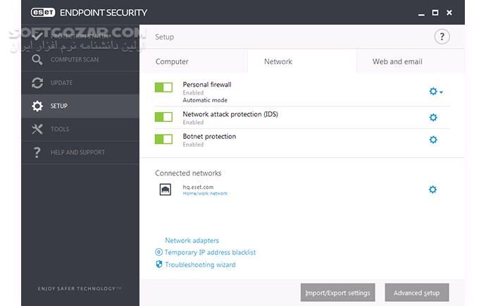دانلود ESET Endpoint Security + Antivirus 12.0.2049.0 - دانلود ایست اندپوینت - سافت گذر