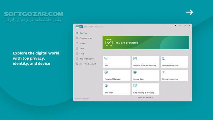 دانلود ESET HOME Security Ultimate 19.0.11.0 - دانلود ایسِت هوم سکیوریتی آلتیمیت - سافت گذر