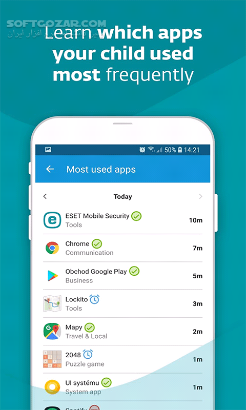 دانلود ESET Parental Control 5.2.1.0 For Android +6.0 - دانلود برنامه کنترل کودکان در فضای مجازی توسط والدین برای اندروید - سافت گذر
