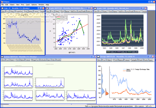 دانلود EViews 10.0 Build 04.06.2018 x86/x64 - دانلود ایویو تحلیل و تخمین سیستم ها - سافت گذر