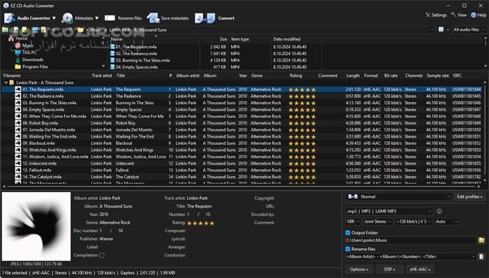 دانلود EZ CD Audio Converter 12.4.0.1 - دانلود مبدل فایل‌های صوتی - سافت گذر