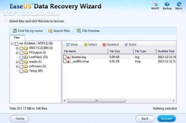 دانلود EaseUS Data Recovery Wizard Technician 17.0.0.0 Build 20231121 + WinPE / macOS - دانلود بازیابی فایل ها و پارتیشن ها - سافت گذر