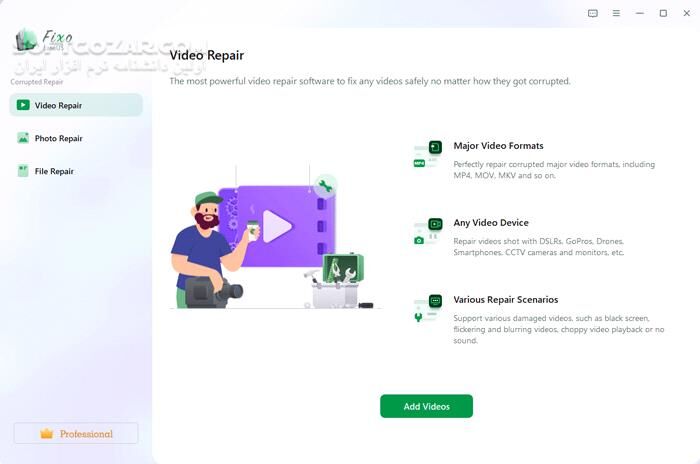 دانلود EaseUS Fixo 4.2.0 Build 20251219 + Technician - دانلود تعمیر فیلم‌ها و عکس‌های خراب - سافت گذر
