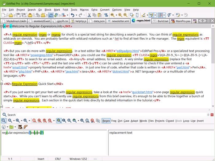 دانلود EditPad Pro 8.5.3 - دانلود ویرایشگر متن - سافت گذر
