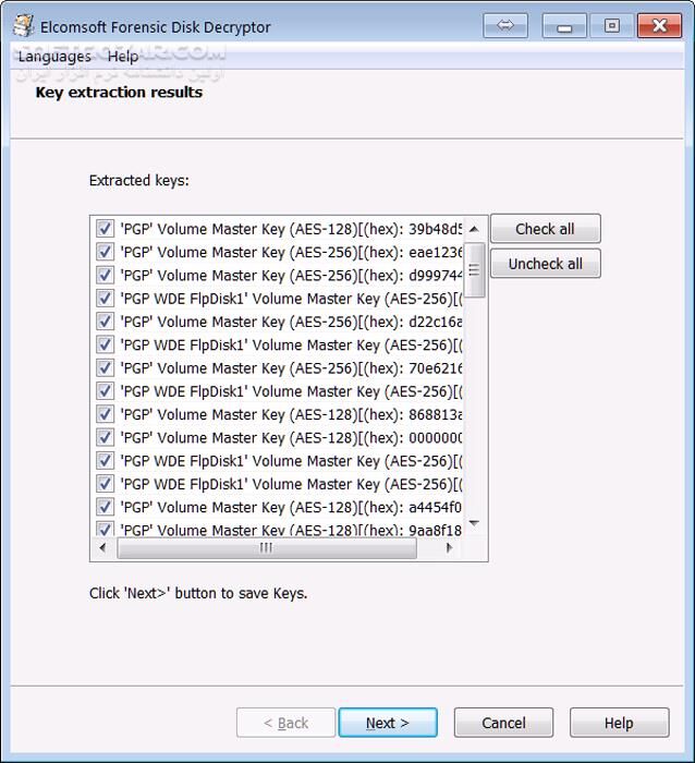 دانلود Elcomsoft Forensic Disk Decryptor 2.20.1011 - دانلود دستیابی به اطلاعات رمزگذاری شده - سافت گذر
