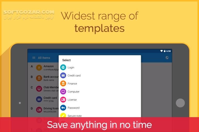 دانلود Enpass Password Manager 6.7.0.552 for Android +4.0 - دانلود مدیریت پسورد برای اندروید - سافت گذر