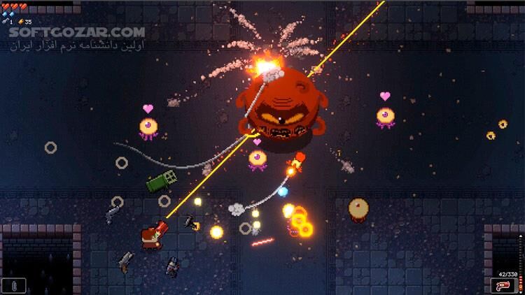 دانلود Enter the Gungeon - A Farewell to Arms - دانلود بازی اکشن دوبعدی برای کامپیوتر - سافت گذر
