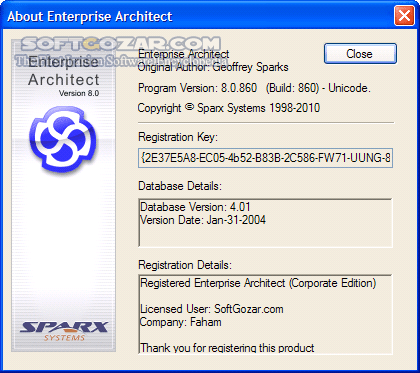دانلود Sparx Systems Enterprise Architect 15.2 Build 1554 - دانلود طراحی نمودار یو ام ال - سافت گذر