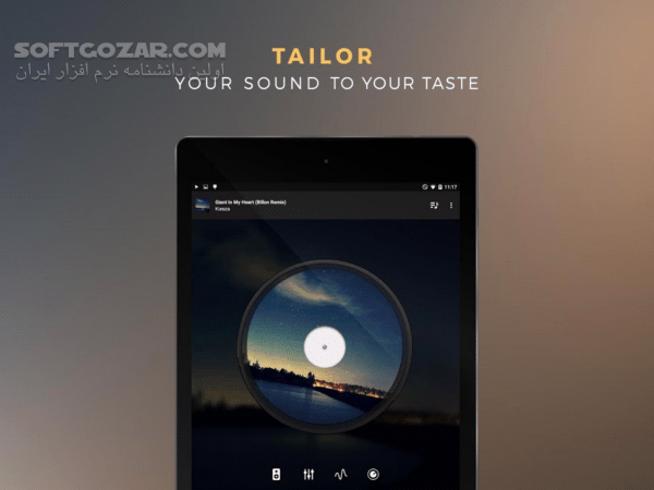 دانلود Equalizer + Pro (Music Player) 2.12.0 for Android +4.0 - دانلود پلیری با افکت های صوتی زیبا برای اندروید - سافت گذر