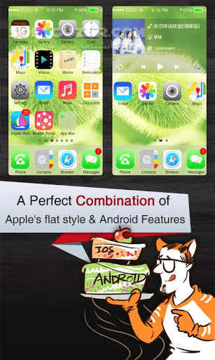 دانلود Espier Launcher 3.4.0 for Android +2.2 - دانلود لانچر شبیه سازی شده سیستم عامل iOS برای اندروید - سافت گذر