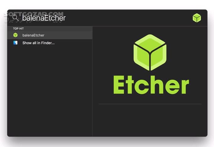 دانلود Etcher 1.19.19 - دانلود ساخت دیسک و فلش مموری قابل بوت - سافت گذر