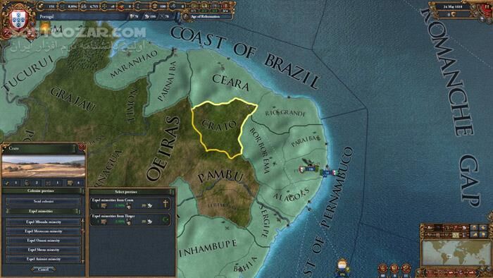 دانلود Europa Universalis IV: Golden Century + Updates - دانلود بازی گسترش تاریخ اروپا 4 - سافت گذر