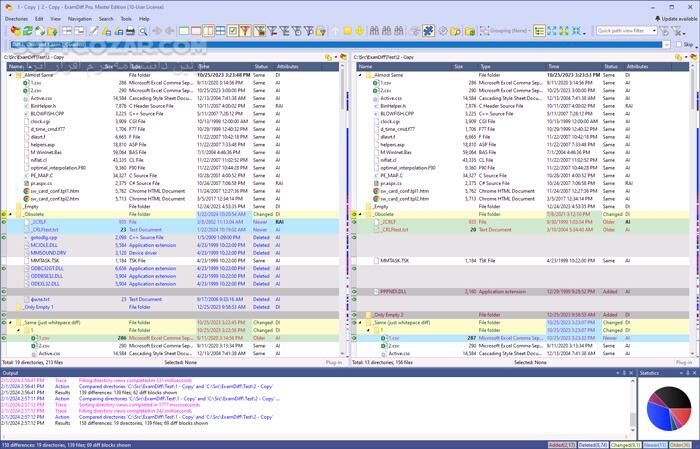دانلود ExamDiff Pro Master Edition 16.0.1.18 - دانلود مقایسه فایل‌ها و فولدرها - سافت گذر