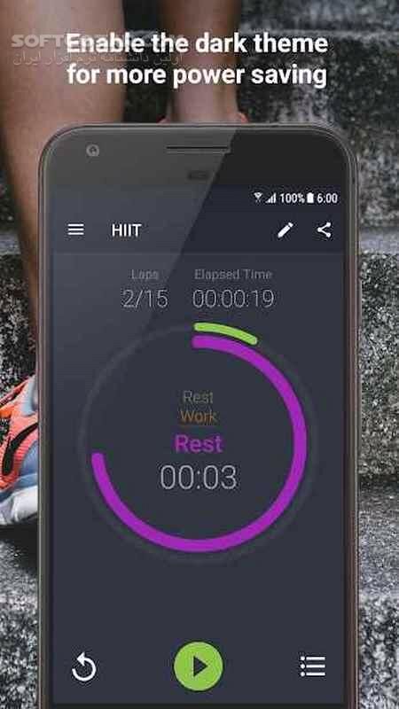 دانلود Exercise Timer Premium 7.022 For Android +4.0.3 - دانلود تایمر ورزشی برای اندروید - سافت گذر