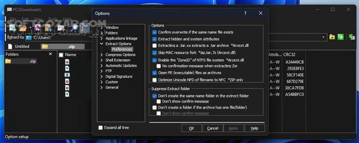 دانلود Explzh 10.00 - دانلود فشرده سازی فایل ها - سافت گذر
