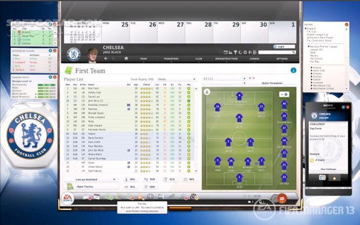 دانلود FIFA Manager 2013 +  Update 3 - دانلود بازی مدیریت و مربیگری فوتبال 2013 - محصول شرکت Electronic Arts - - سافت گذر