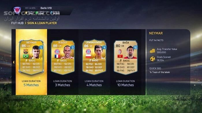 دانلود FIFA 15 - Ultimate Team Edition - دانلود بازی فیفا 15 | کامل‌ترین نسخه دارای آخرین آپدیت‌ها و جابجایی‌ها - سافت گذر