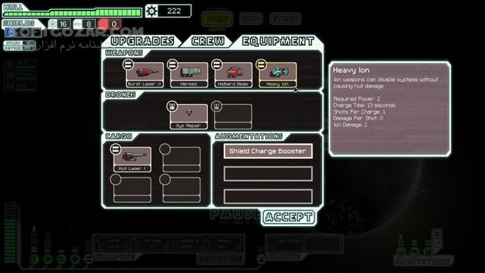 دانلود FTL: Faster Than Light - دانلود بازی شبیه سازی برای کامپیوتر - سافت گذر