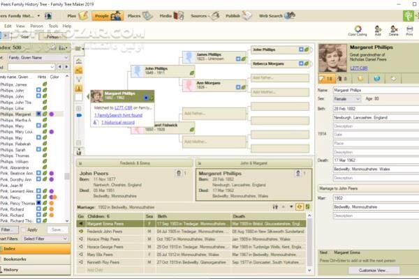 دانلود Family Tree Maker 23.3.0.1570 Windows/ 24.0.1.252 macOS - دانلود فمیلی تری میکر - سافت گذر