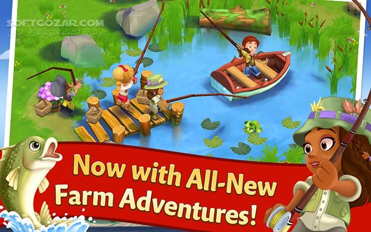 دانلود FarmVille 2: Country Escape 19.0.7523 for Android +4.0 - دانلود بازی مزرعه داری 2 برای اندروید - سافت گذر