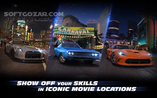 دانلود Fast & Furious 6 v4.1.2 / Legacy 3.0.2 for Android +2.3 - دانلود بازی مسابقات سرعت برای اندروید - سافت گذر