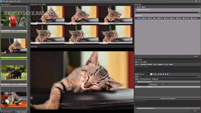 دانلود Fast Video Cataloger 9.4.0.0 - دانلود مدیریت ویدئوها - سافت گذر