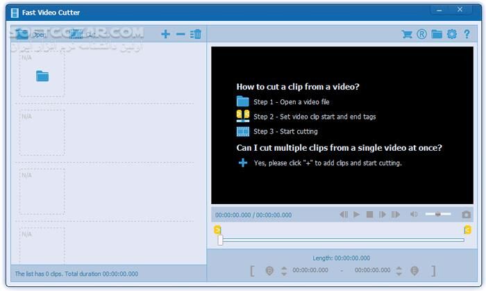 دانلود Fast Video Cutter Joiner 6.9.5 - دانلود برش و ادغام فیلم ها - سافت گذر