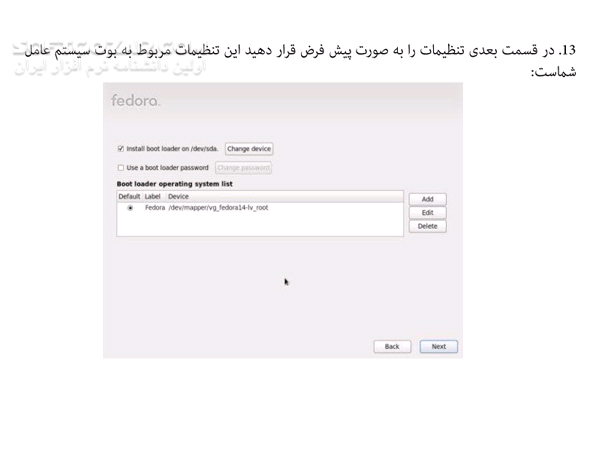 دانلود آموزش تصویری سیستم عامل فدورا - دانلود کتاب آشنایی با نصب سیستم عامل Fedora 14 - سافت گذر