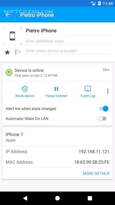 دانلود Fing - Network Tools 12.5.1 for Android +4.1 - دانلود ابزار شبکه ی فینگ برای اندروید - سافت گذر