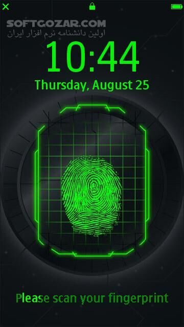 دانلود ThinkChange FingerPrint 3.00 for Symbian  - دانلود برنامه ای است که به صورت جعلی گوشی را قفل اثر انگشت میکند برای سیمبین برای اندروید - سافت گذر
