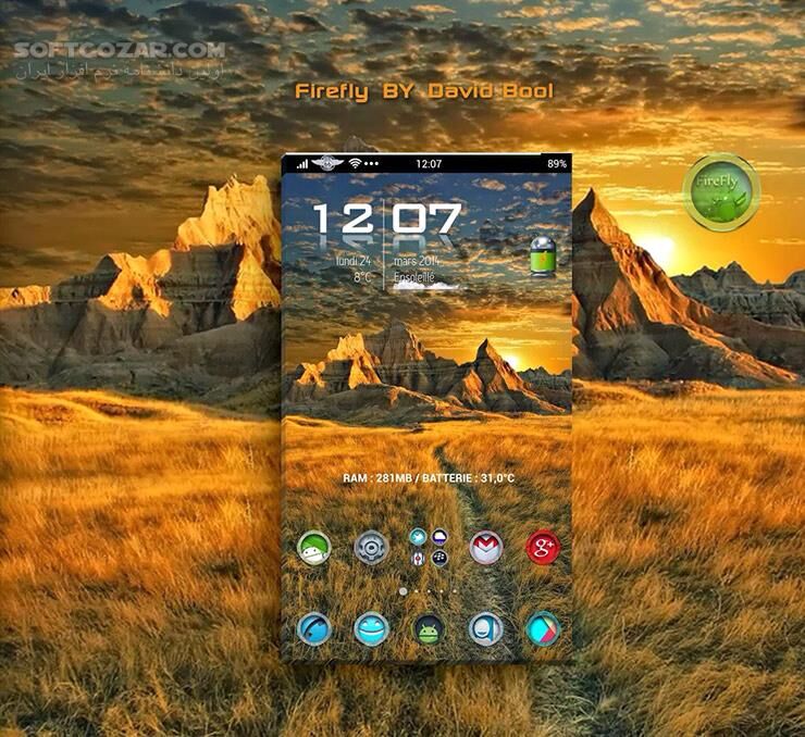 دانلود Firefly 1.1.0 for Android +2.3.3 - دانلود 750 آیکون با کیفیت 192*192 برای اندروید - سافت گذر