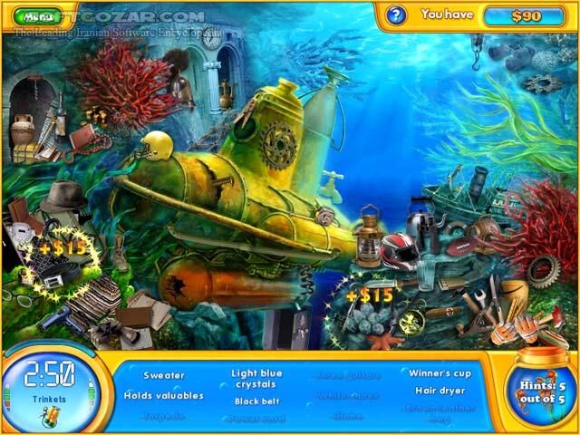 دانلود Fishdom H20 Hidden Odyssey - دانلود بازی پیدا کردن اشیاء عتیقه مخفی - سافت گذر