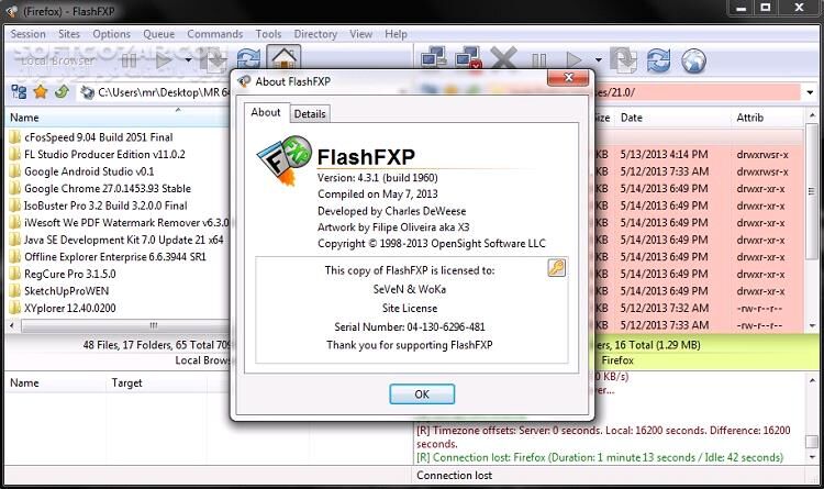 دانلود FlashFXP 5.4.0 Build 3970 + Portable - دانلود مدیریت FTP فلش - سافت گذر