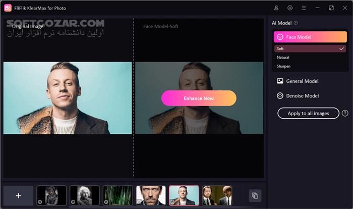 دانلود FliFlik KlearMax for Photo 3.0.1 - دانلود ترمیم عکس با هوش مصنوعی - سافت گذر